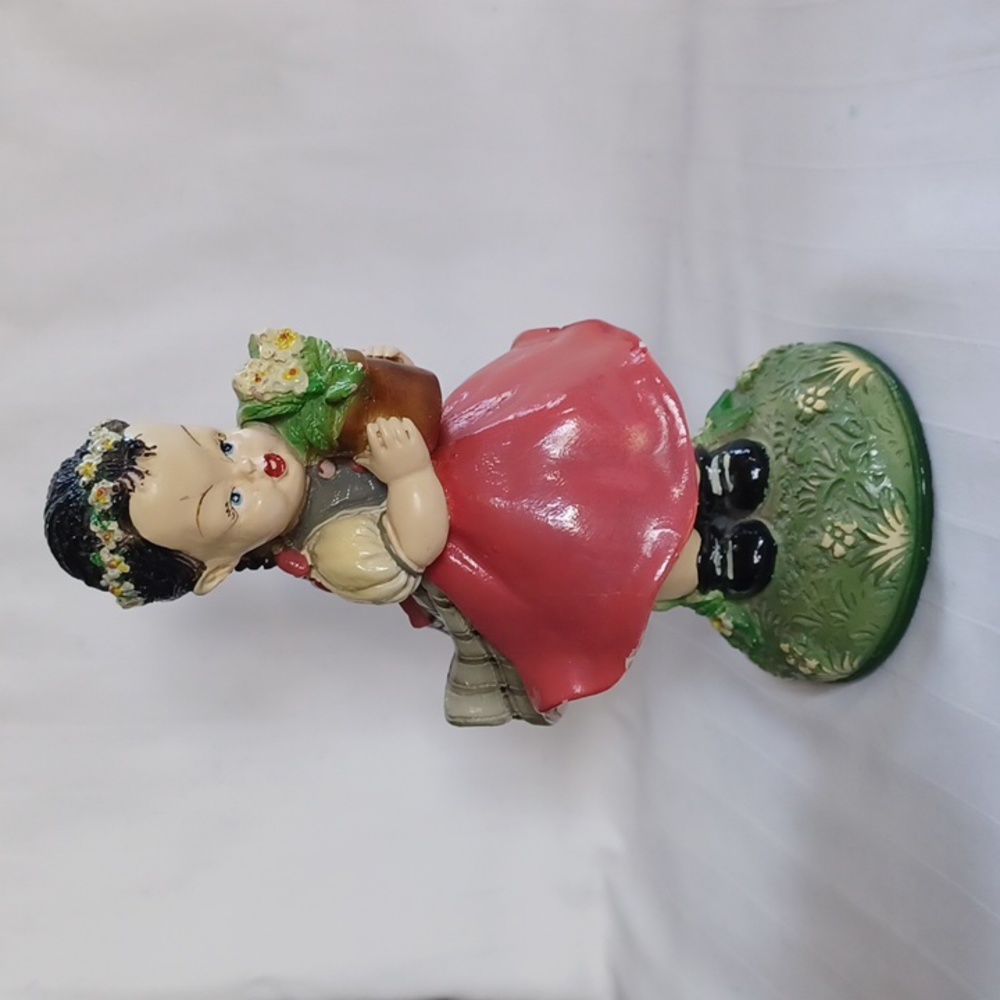 Vintage Japanese Girl Creepy/Scary Figurine